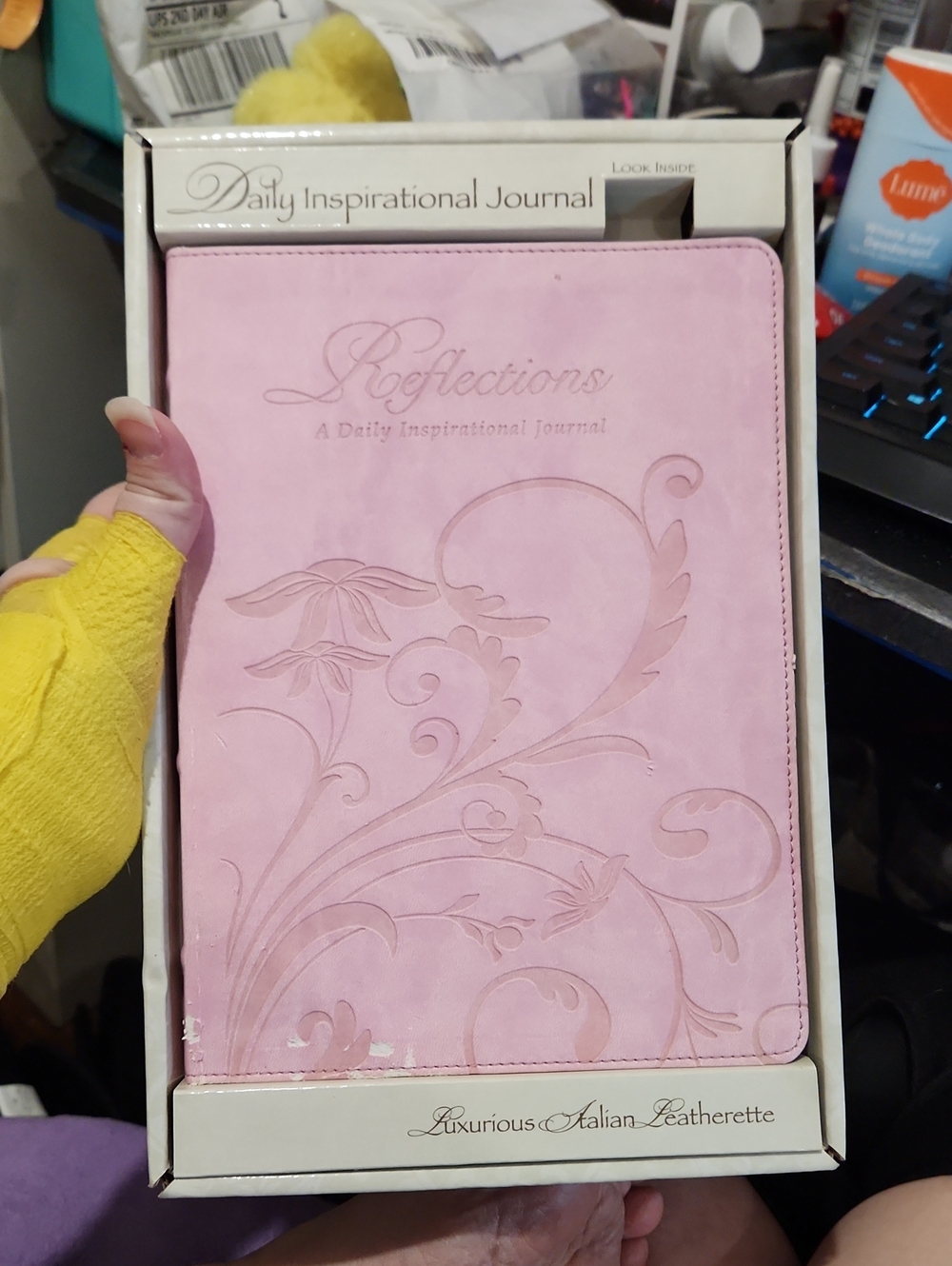 Reflections Daily Inspirational Journal - Pink